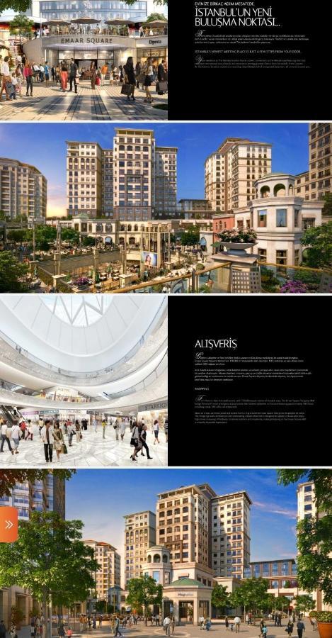 Serviced Luxurious 3+1 In Address Emaar Square 이스탄불 외부 사진